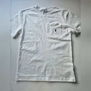 ❤️ Polo Ralph Lauren, Boys tee-shirts , Size: M, Color white , logo blue.